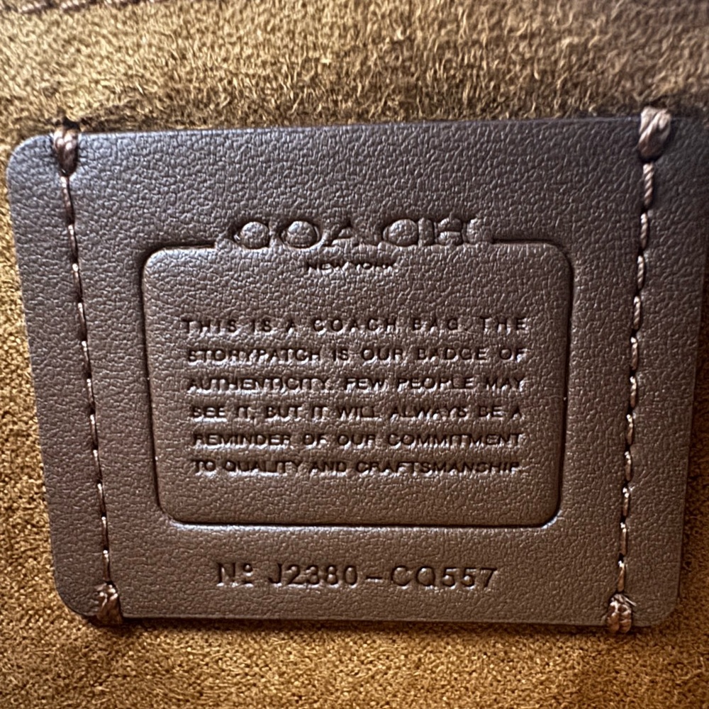 Coach Morgan Sequin Crossbody Bag. - Picture 9 of 10
